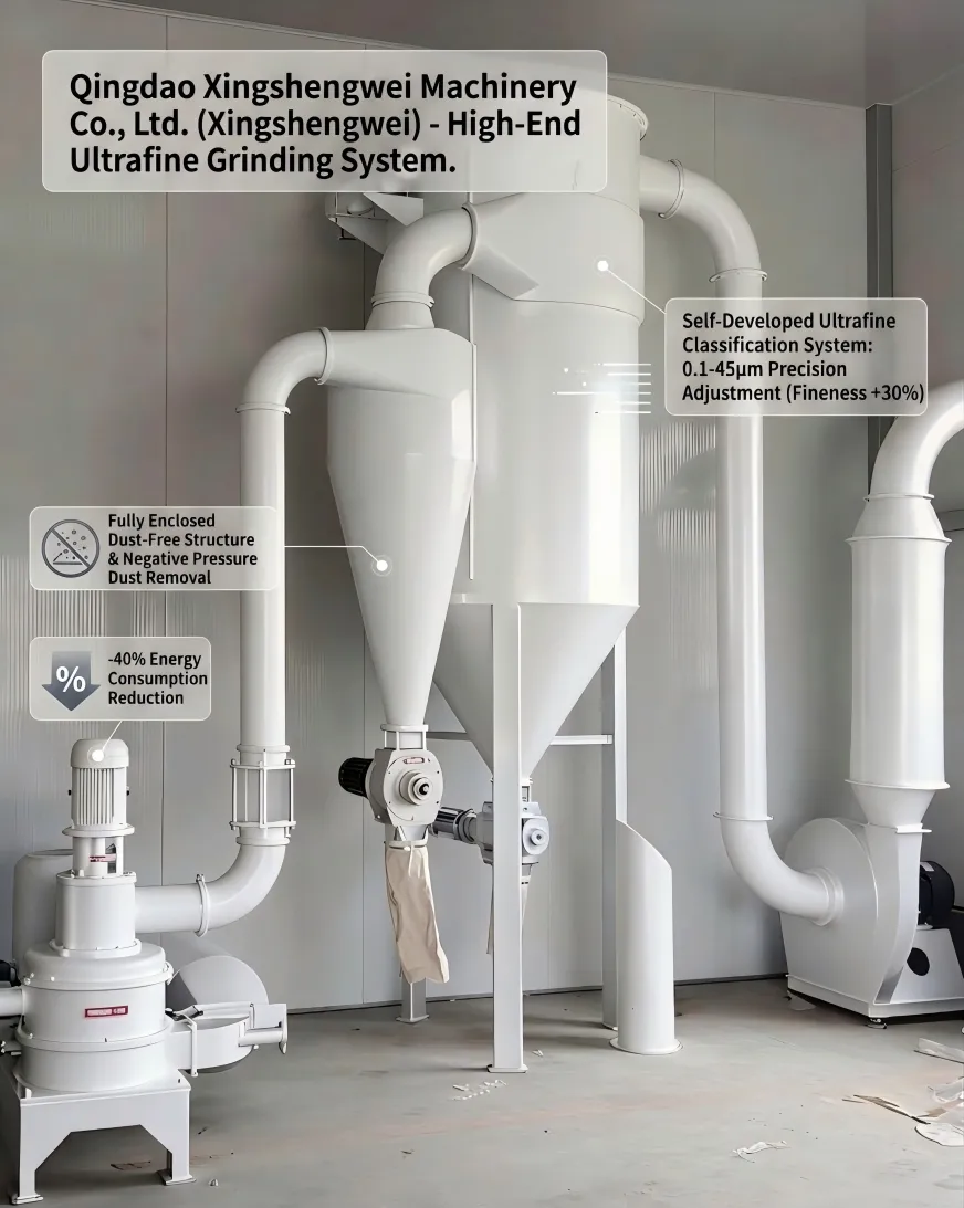 Xingshengwei Ultrafine Pulverizers fører den nye trend inden for indenlandsk udskiftning inden for pulverbehandling