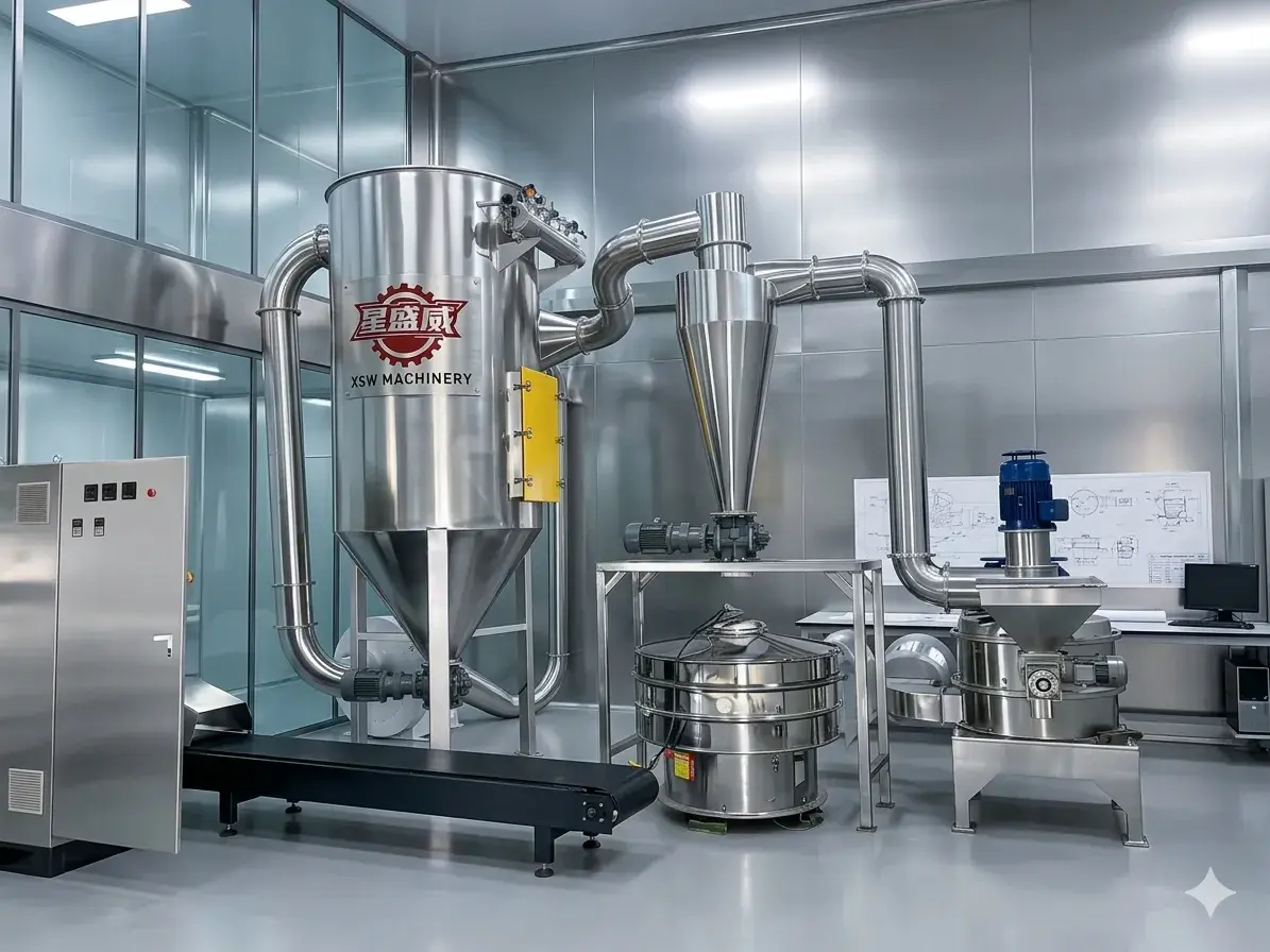 Xingshengwei Machinery hjælper kendte europæiske medicinalvirksomheder med at fordoble deres ultrafine slibeproduktionskapacitet